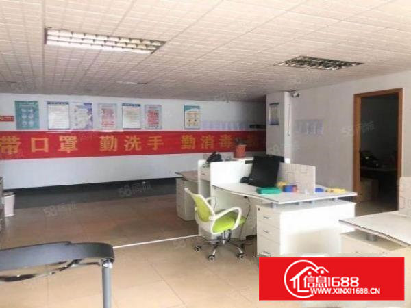 塘头大道！原房东无公摊楼上650平带装修厂房出租！