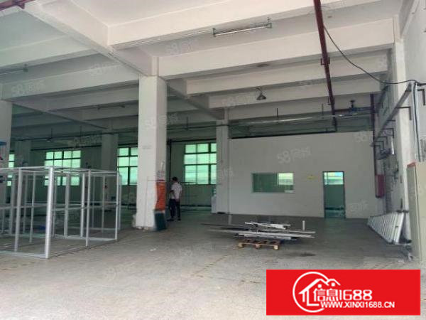 松岗芙蓉路新出1000平厂房出租，格局方正;形象好