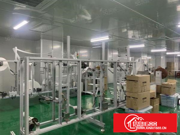 龙背岭无尘车间1500平厂房出租，现成装修，拎包入住