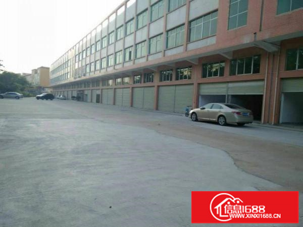 惠阳新墟1500平原房东楼上带装修厂房出租空地超大