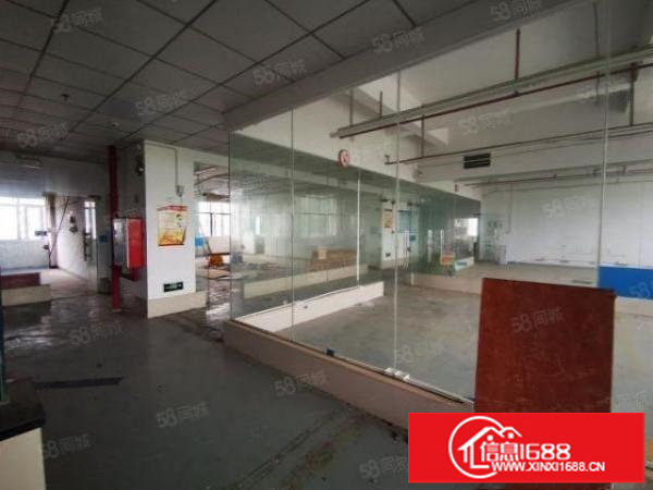 布吉李朗红本厂房3楼1500平出租,精装修,租金2