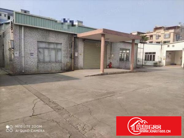 常平新出砖墙到顶，单一层独院刚构厂房3000平方，可办环评