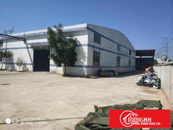 秋长工业园内钢构厂房2000平米招租
