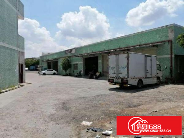 出租坪山区坑梓秀新单一层钢构厂房1000平，空地1000平