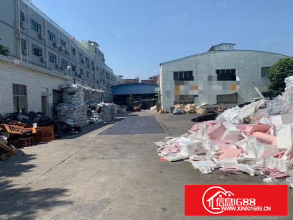 塘厦大坪独门独院厂房6300平带现成办公室装修，可做废品打包