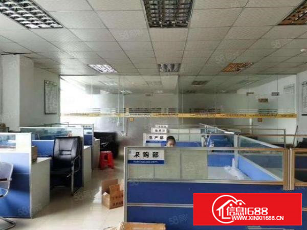 科苑城新出三楼800平带装修办公室仓库2吨电梯配宿舍只要15