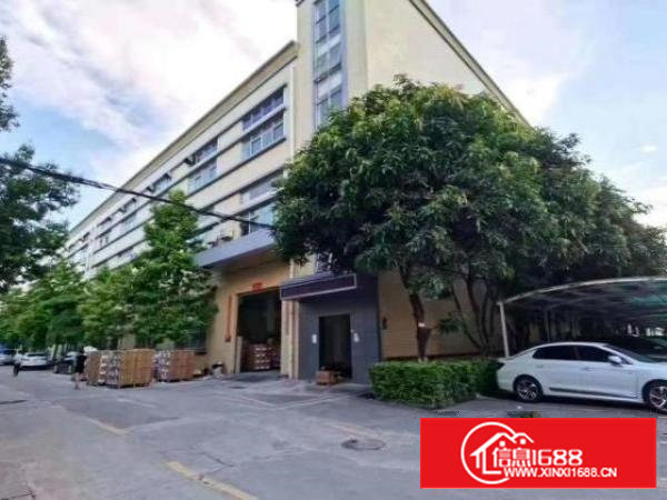 沙井步涌同富裕原房东一楼1100平高六米带牛角花园式厂房出租