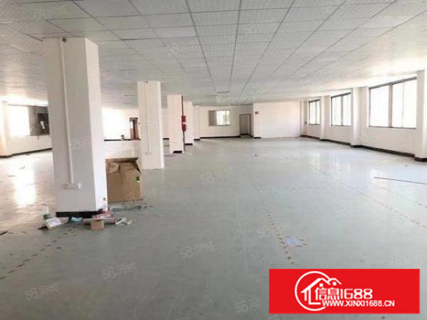 乌沙整层860平，地坪漆办公室，水电齐全