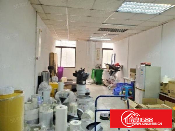 实拍沙井大王山楼上150平带装修厂房出租