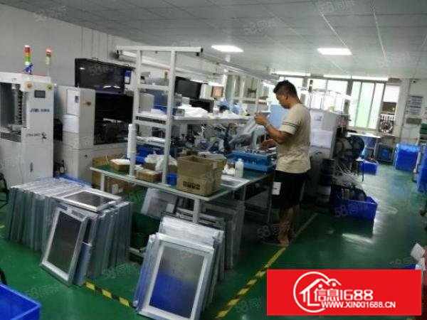 大浪劳动者广场旁边新出420平精装修厂房出租