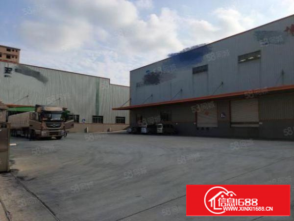 滴水12米单一层15000平方带牛角可架行车空地大厂房可分租