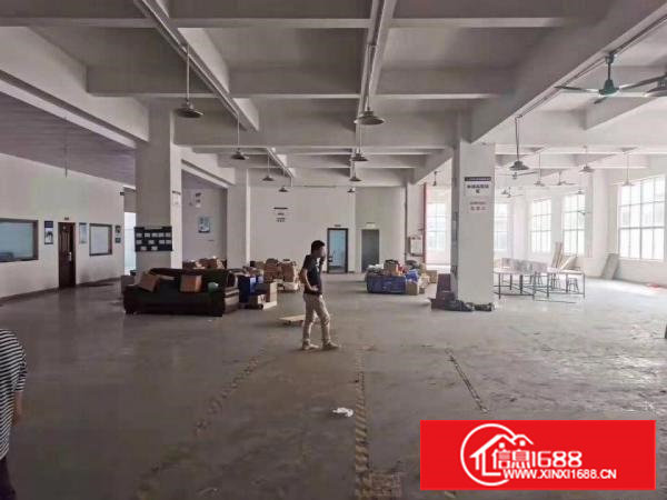 长安沙头新出标准厂房1450平出租，带精装修办公室水电齐全