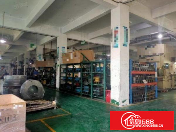 松岗原房东重工业厂房1楼1600平方，6米高，厂房形象好