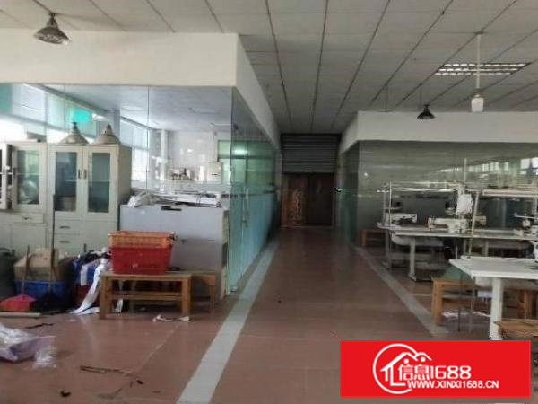 虎门工业厂房楼上800平方现成服装厂转让水电齐全伶包入住