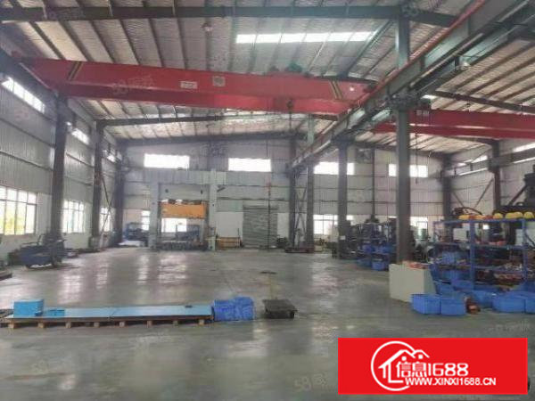 横沥镇原房东独栋10米重工厂房招租，现成办公室两台16吨行车