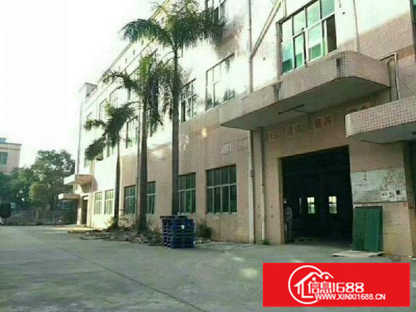 惠阳镇隆独院4800平米3层厂房出租可做污染