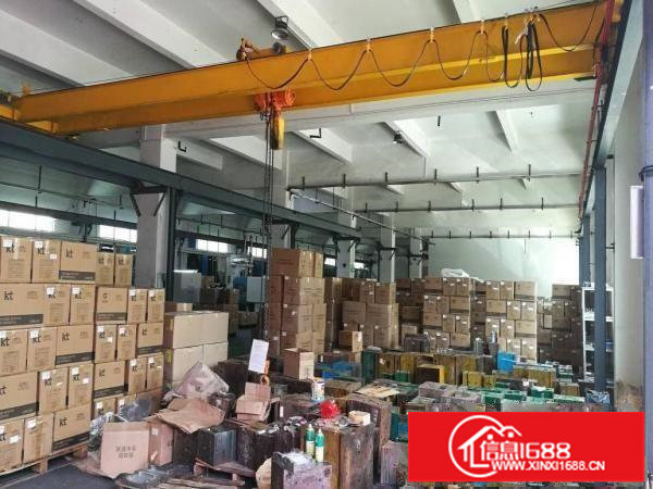 一楼5.5米高带行车厂房1500平方出租