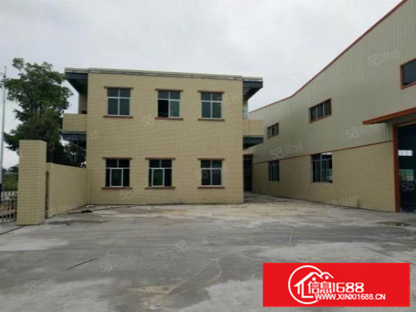 独门独院带地坪漆，勒流工业区3000方厂房带办公天车大马路边