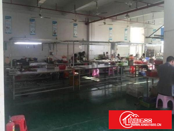 龙岗区横岗新出楼上带装修电子厂房600平出租?水电齐全