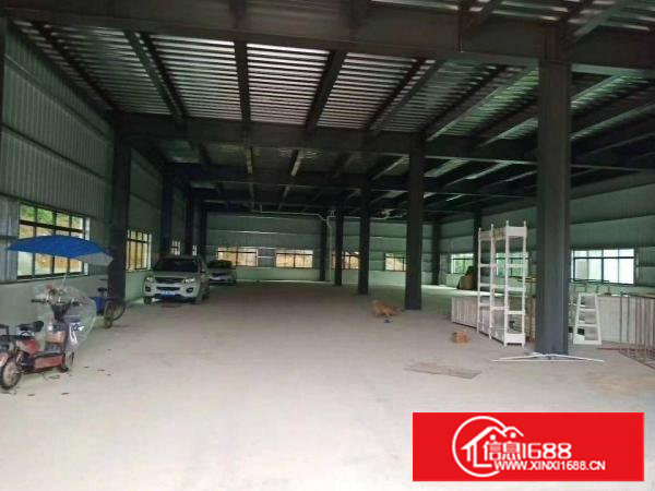 长安新出全新钢构880平厂房出租，靠近山边，接受所有行业