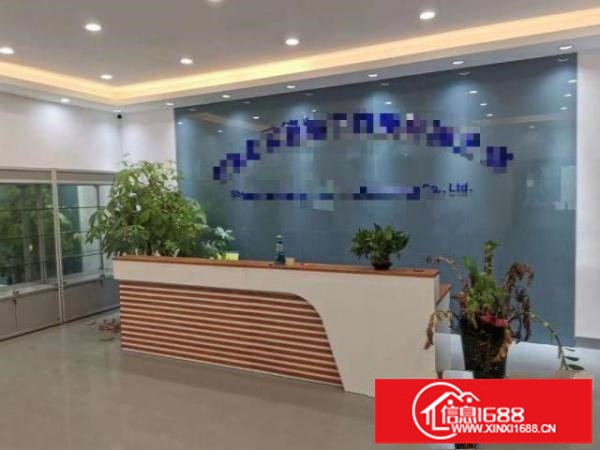 福永楼上1100平精装修厂房出租