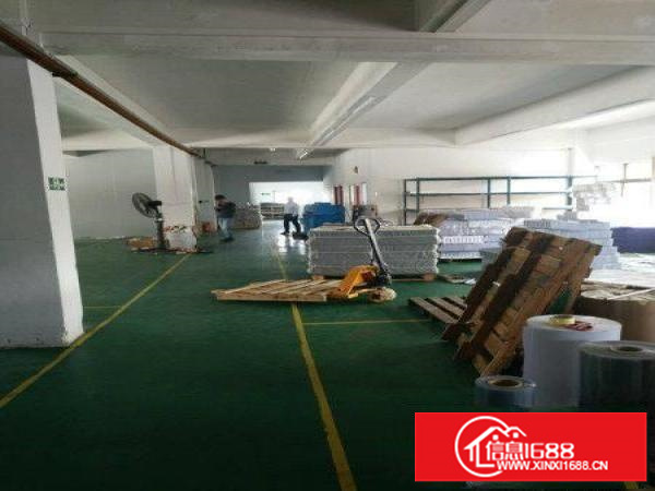 出租龙岗区横岗安良三楼标准厂房300平现成办公室装修