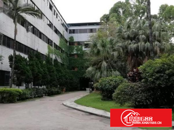 东莞茶山花园式厂房出租楼上一层2500㎡