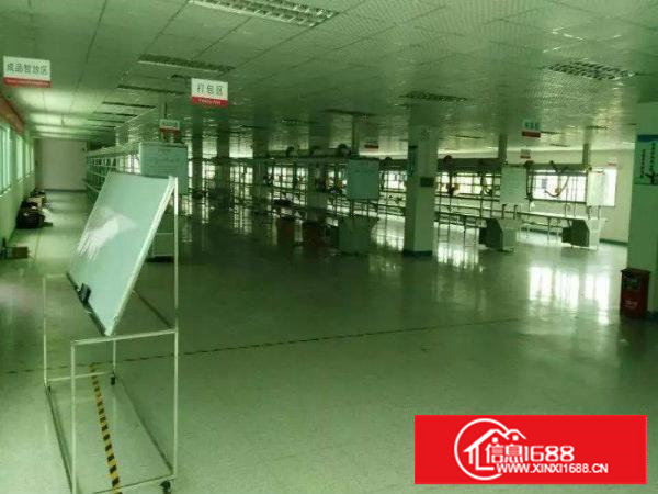 塘厦莲湖标准厂房2楼2800平，空地大