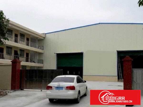 涌头原房东单层钢结构小独院1600平厂房出租滴水8米