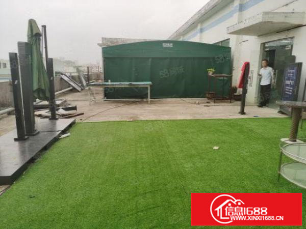 龙华区观澜主干道边楼上一整层带办公室装修标准厂房招租。