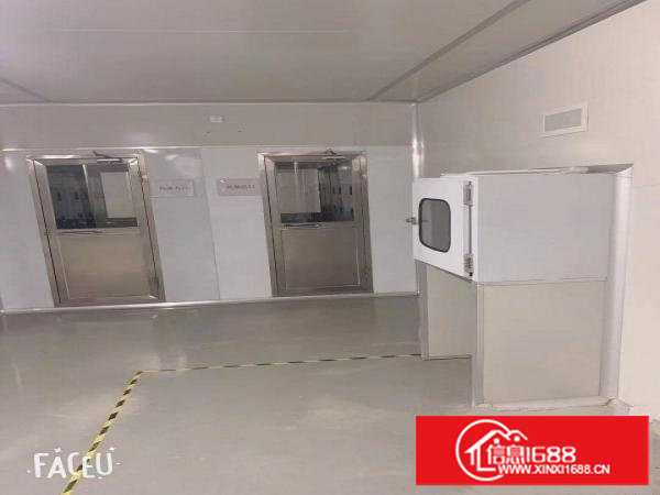 长安乌沙新出楼上可做口罩防护服的无尘车间1580平！