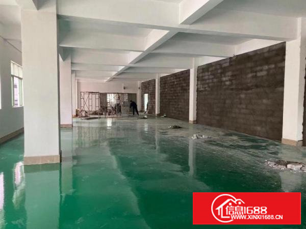 全新地坪漆，主线到位，电梯三吨，空地600平，