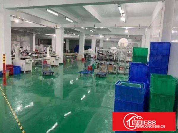 凤岗临近龙岗新出标准厂房楼上1200平，形象好空地大带装修