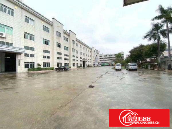 原房东常平镇独门独院标准厂房16000平工业用地空地超大