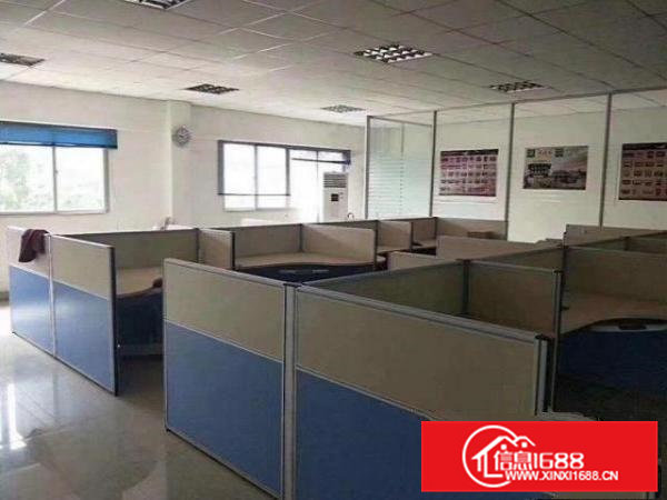 金凤凰工业区楼上厂房600方，带豪华办公室刷地坪漆拎包