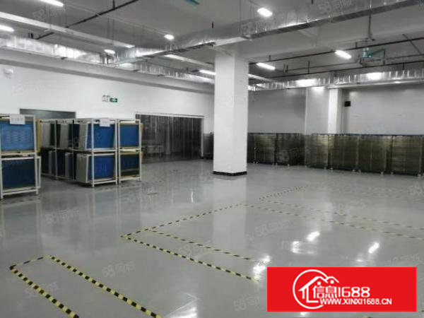 长安新安大桥旁楼上4100平方水电齐全精装修厂房出租可分