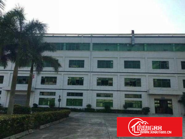 惠东白花工业园标准厂房面积7560平车间地坪漆精装无尘车间