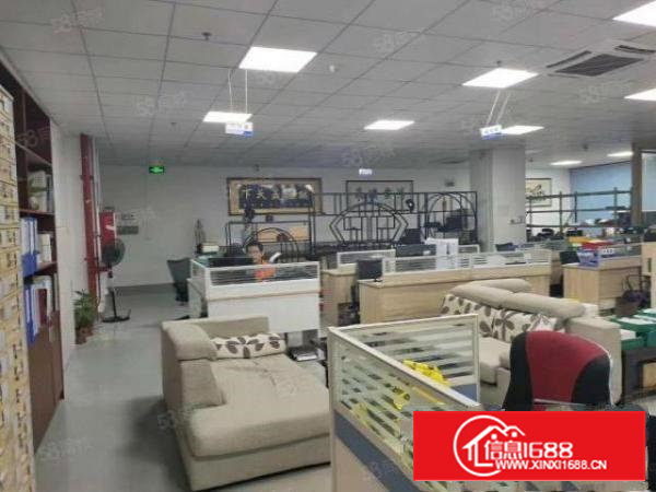 沙井新桥高新园区楼上1800平豪华装修带无尘车间