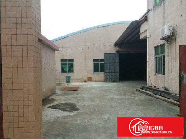 常平漱旧独院单一层铁皮房2500平方厂房招租带行车