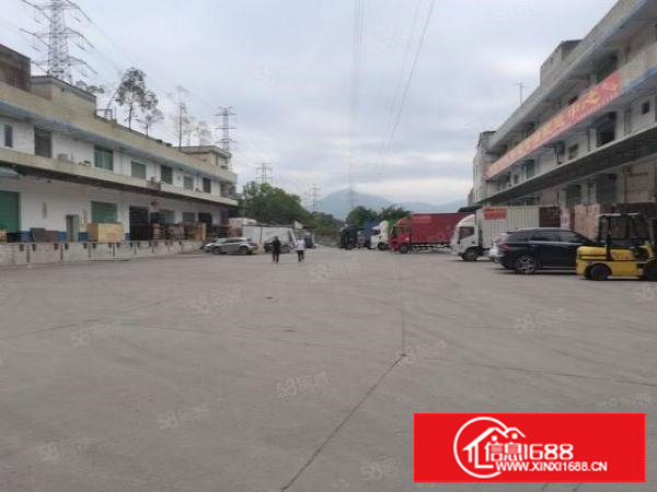 塘厦168工业区4千平一楼原房东红本带平台仓库厂房出租可分租