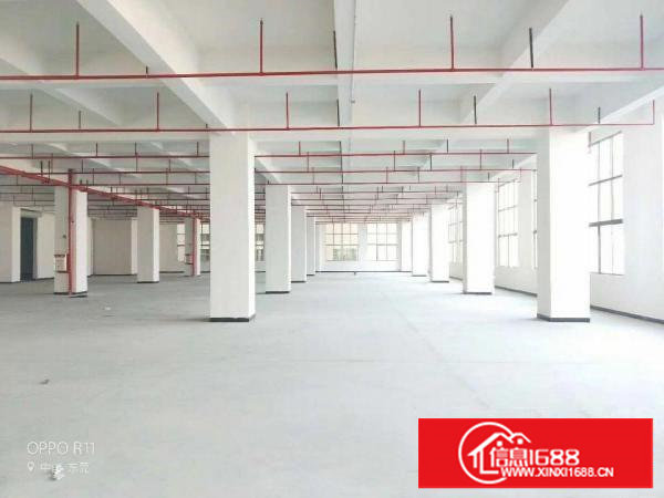 长安镇霄边产业园出租全新二楼750平厂房形象好设施齐全可分租