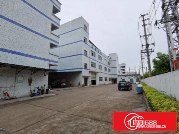 凤岗新出4000平米独院厂房）三层厂房带地坪漆水电齐全