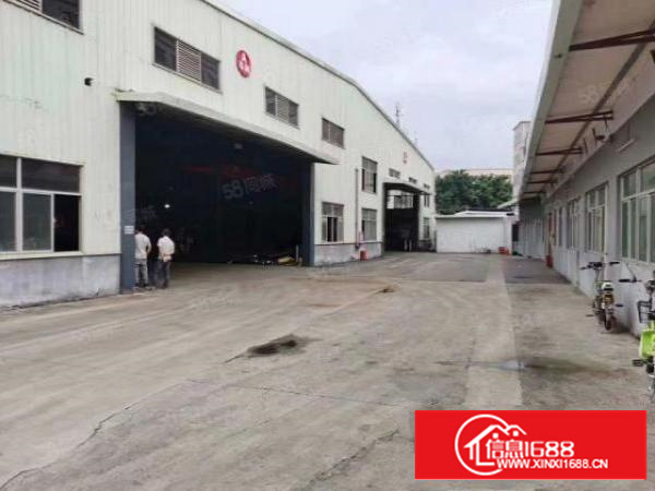 单一层钢构厂房2000平出租可办环评，空地大