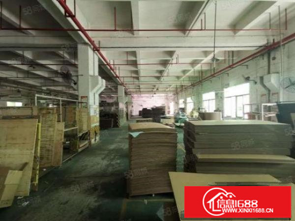 观澜福民（原房东）12楼2400层带消防喷淋牛角厂房出租