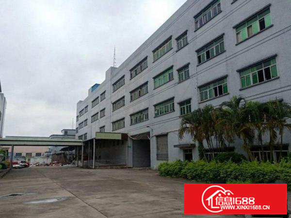 重河二楼标准厂房400方出租，形象好带地坪漆