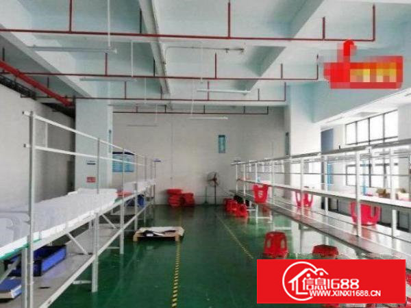 福永兴围工业出租2楼厂房520平方，流水线车间！