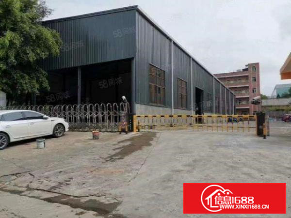 原房东单一层钢构6.5米高独院厂房2500出租任意分租