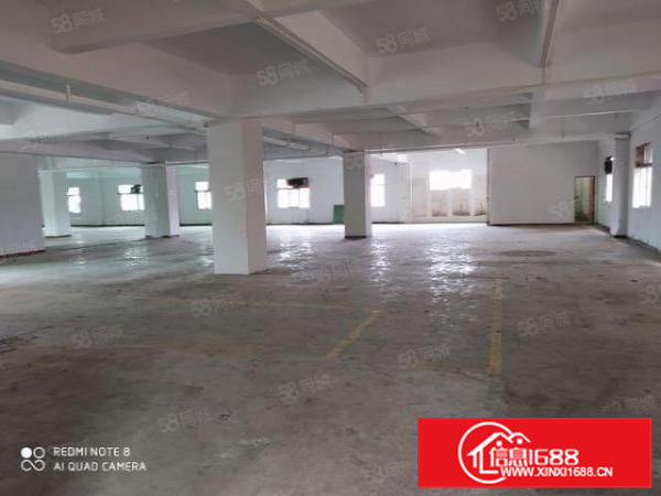 黄江镇工业园区二楼1350平水电齐全3吨货梯2.2米乘2.2