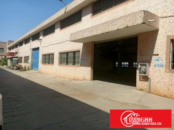 独栋砖墙到顶钢结构厂房出租1400平9米高带行车牛角空地大