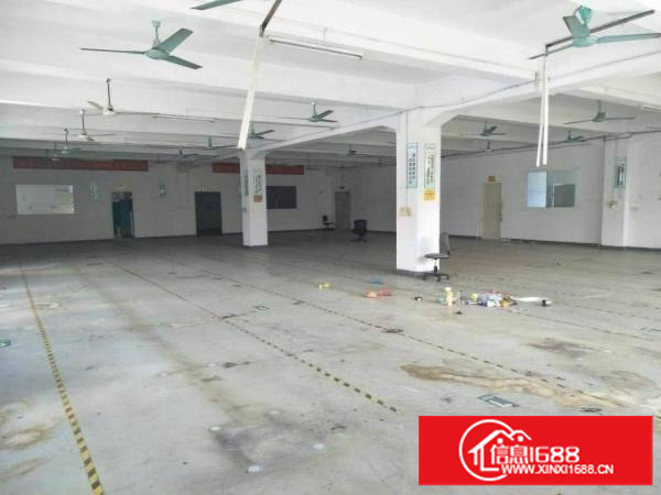 布吉新出标准二楼800平厂房形象好带装修招租